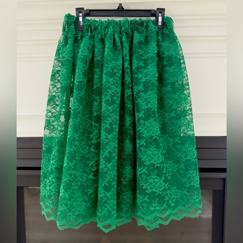Voluminous Overlay Skirt